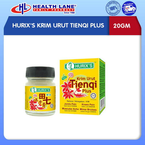 HURIX'S KRIM URUT TIENQI PLUS (20GM)